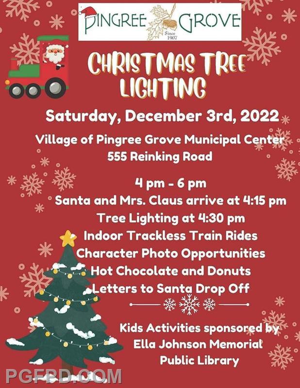 Village of Pingree Grove Tree Lighting Pingree Grove & Countryside